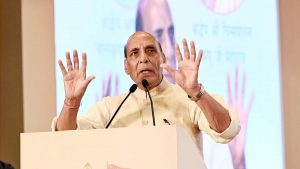 BJP not power-hungry like Congress, RJD: Rajnath Singh
