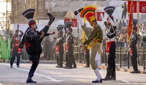 Beating Retreat ceremonies suspended at Attari, Hussainiwala, Sadqi check posts along Pak border till further notice: BSF