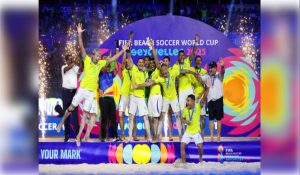 Brazil clinches FIFA Beach Soccer World Cup title