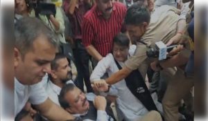 Congress intensifies protest against Minister Shah, Demands his removal by Governor