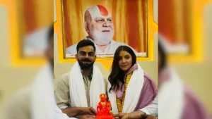 Virat Kohli And Anushka Sharma seek blessings at Hanuman Garhi Temple In Ayodhya