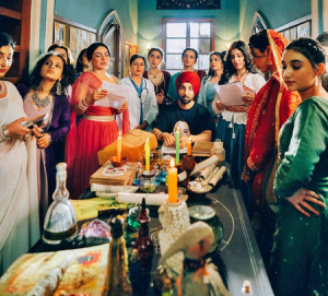 Diljit Dosanjh & Neeru Bajwa raise excitement with the BTS pics for ‘Sardaar Ji 3’