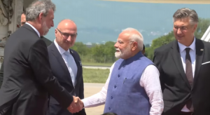 PM Modi arrives in Zagreb on first-ever visit by Indian Prime Minister to Croatia