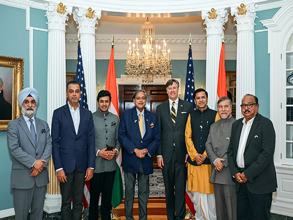 All-party delegation calls on US Deputy Secy of State; briefs him on Pahalgam Attack, Op Sindoor