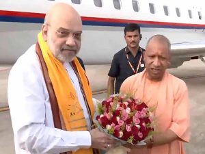 Amit Shah arrives in Varanasi ahead of 25th central zonal council meet