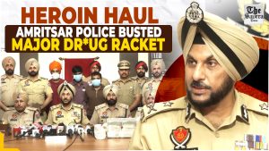 Amritsar Police busted major Drug racket linked to Dubai and Pakistan; recover 4.5 kg heroin
