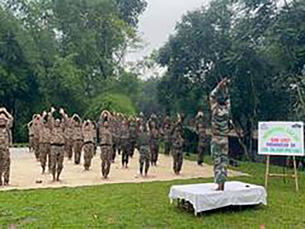 Assam Rifles hosts Yoga sessions across Tripura ahead of International Yoga day