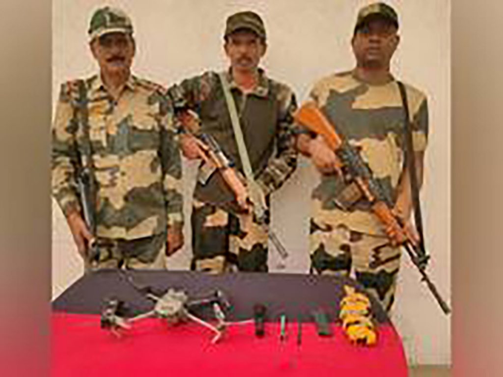 BSF recovers drone, Pistol parts near Amritsar Border village