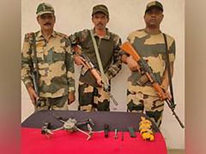 BSF recovers drone, Pistol parts near Amritsar Border village