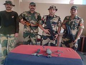 BSF recovers drone and heroin at Amritsar border