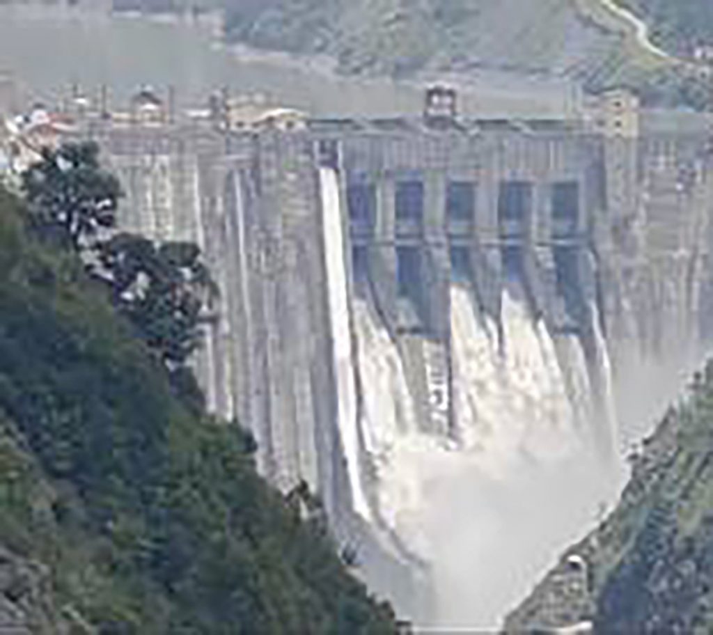 Baglihar Dam gates opened as Chenab river swells after heavy rainfall in J&K