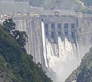 Baglihar Dam gates opened as Chenab river swells after heavy rainfall in J&K
