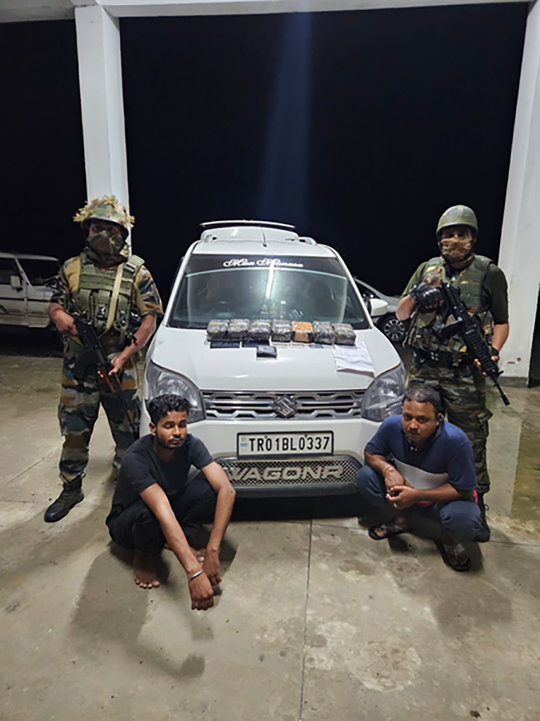 Drugs worth Rs 16.72 crore seized in Mizoram, Tripura; three held