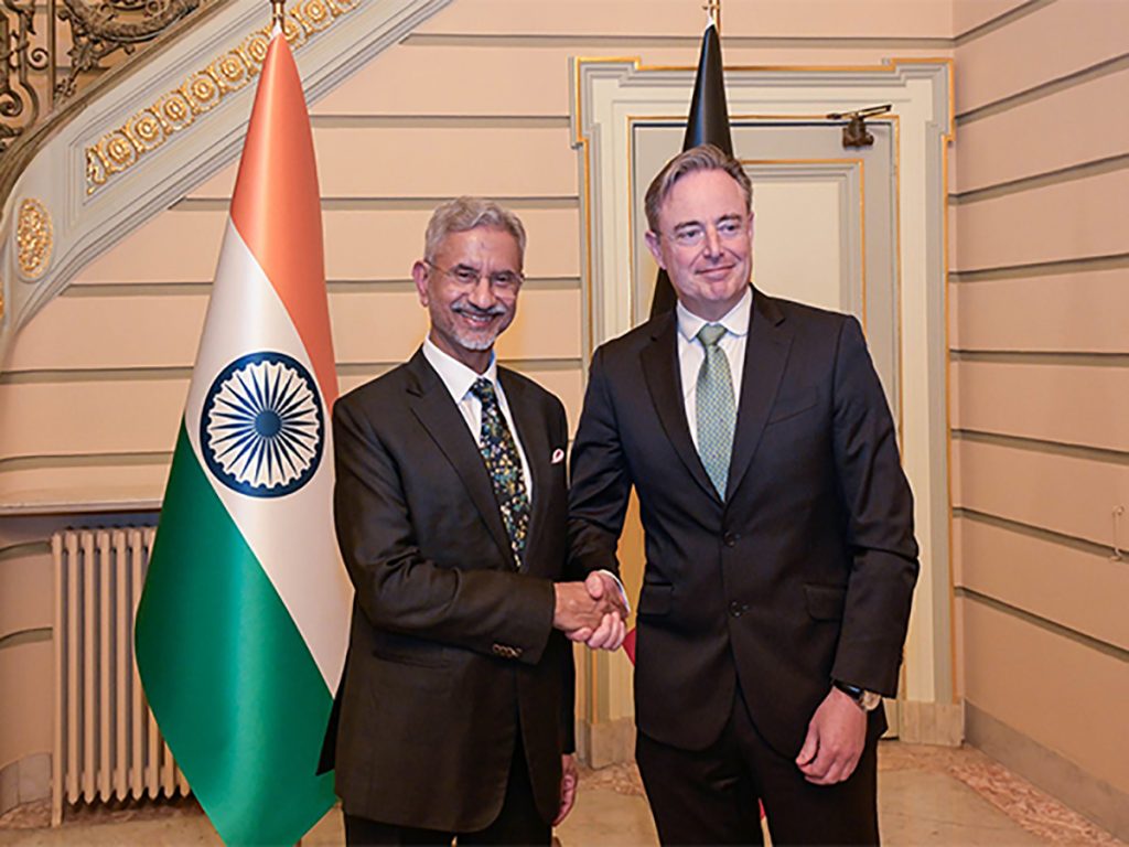 EAM Jaishankar meets Belgium PM Bart De Wever, discusses cooperation in security, defence