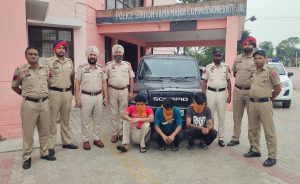 Four held in Jalandhar Grocery shop murder; Weapons, Vehicle seized: Police