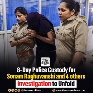 Raja Raghuvanshi Murder: Sonam, four others remanded to eight-day police custody