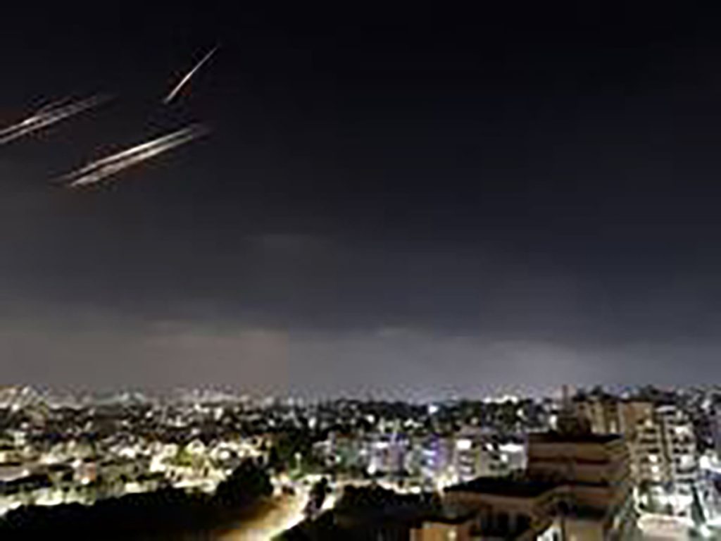 Iran launches missiles at Israel