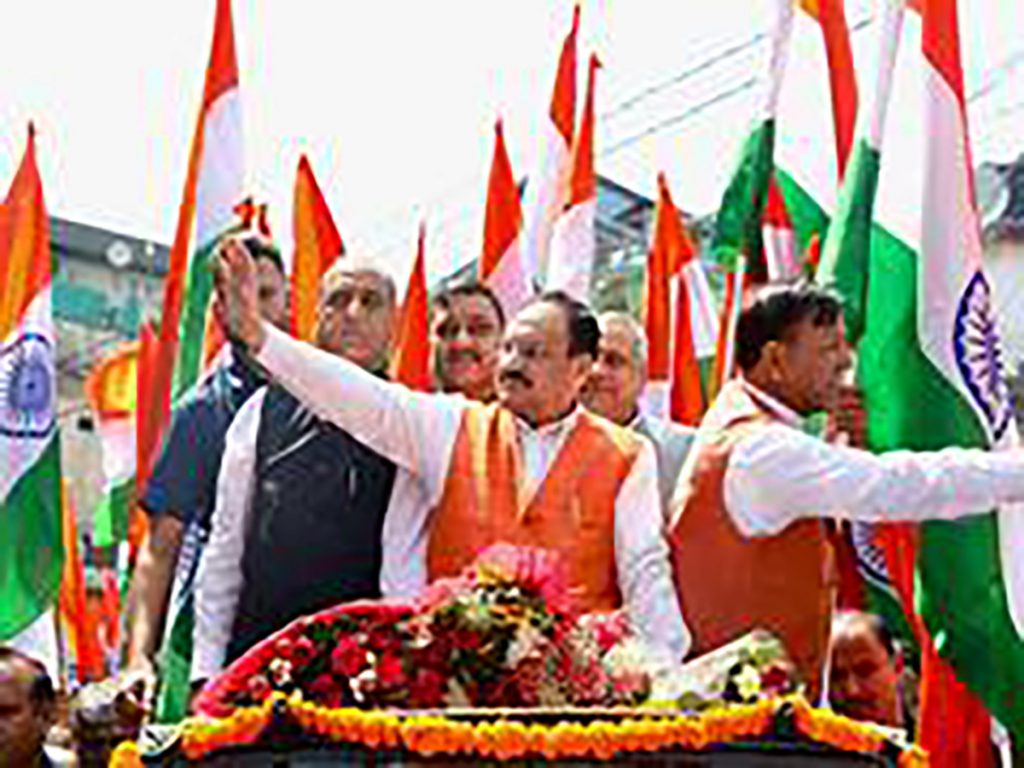 JP Nadda leads Tiranga Yatra in Himachal’s Solan, hails Operation Sindoor