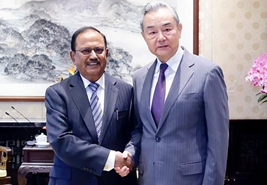 NSA Ajit Doval meets Chinese Foreign Minister Wang Yi, stresses need to counter terrorism 