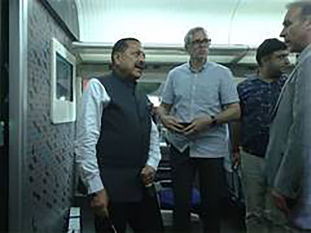 Omar Abdullah, Jitendra Singh conduct inspection at Katra station before PM Modi’s arrival