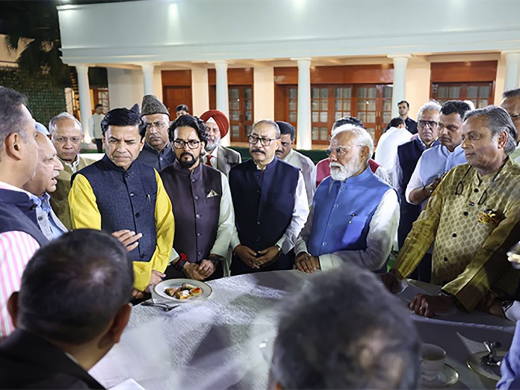 PM Modi hosts Operation Sindoor delegates, hails all-party effort against terror