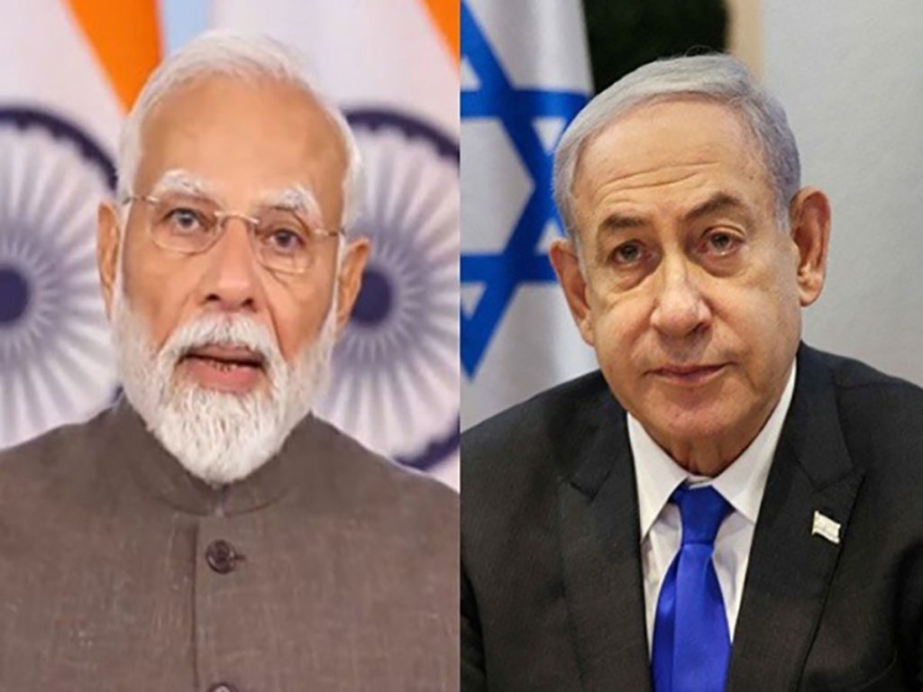 PM Modi urges peace in call with Netanyahu amid Israeli strikes on Iran
