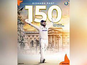Pant completes 150 test catches, becomes India’s third-most successful wicketkeeper