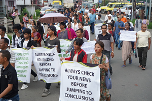 Peace rally held in Meghalaya to condole ‘untimely death’ of Raja Raghuvanshi 