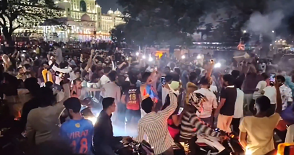Potential stampede situation averted in Hyderabad during RCB victory celebrations