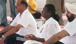 President Droupadi Murmu celebrates 11th International Yoga Day in Dehradun