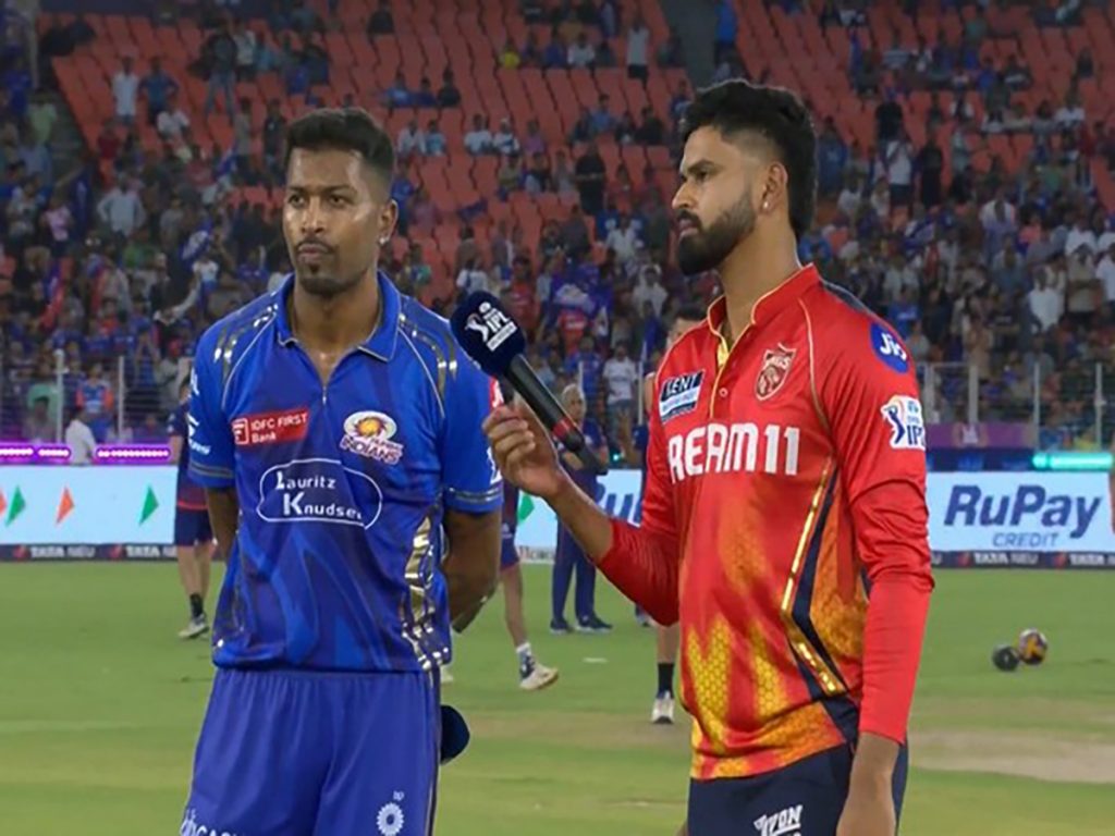 Punjab Kings won the toss opt to bowl against MI