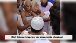 Elderly Hindu man thrashed over false blasphemy claim in Bangladesh