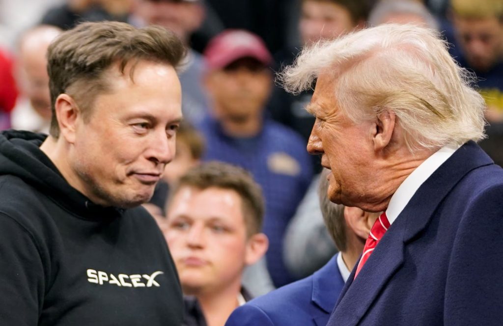 Trump calls Musk
