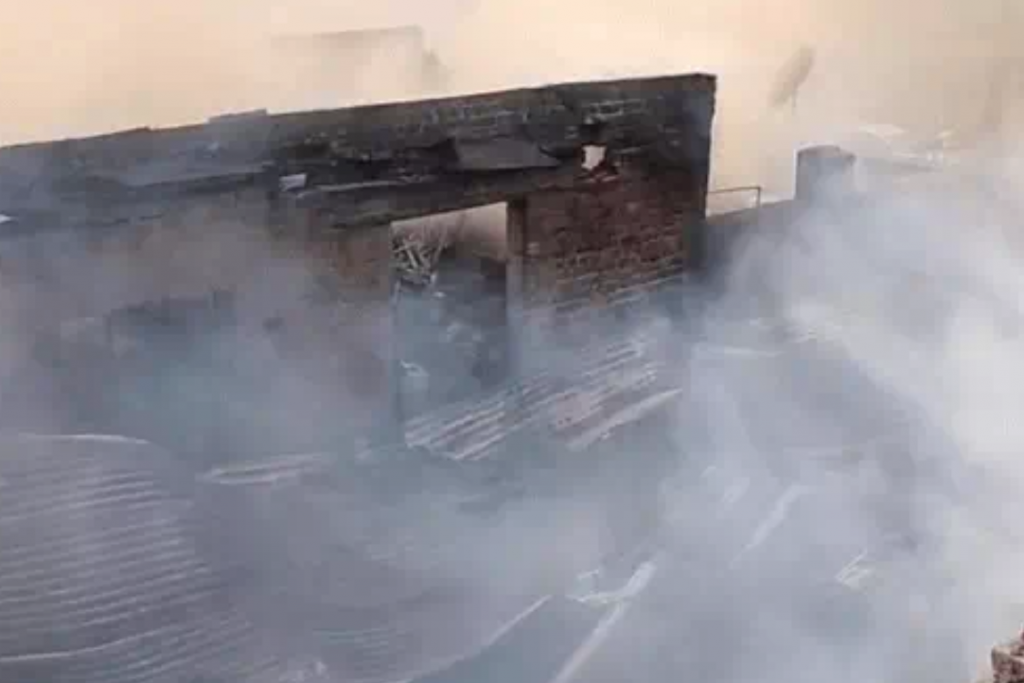 Massive Fire Erupts in Ludhiana Factory: No Casualties Reported
