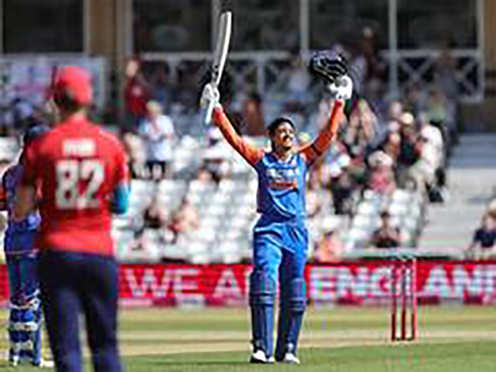 Smriti Mandhana becomes India's first all-format centurion in women's cricket