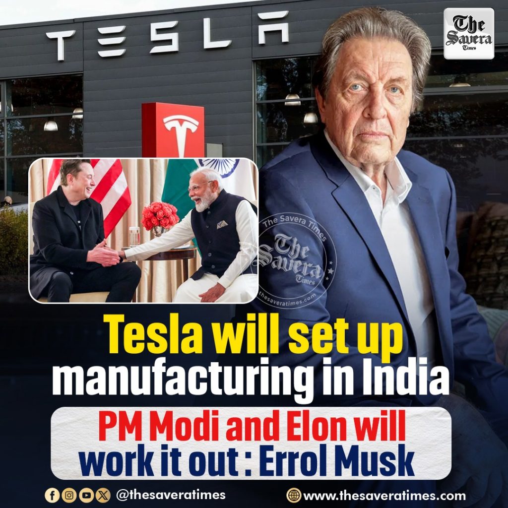 Tesla will set up manufacturing in India, PM Modi and Elon will work it out