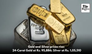 Gold and Silver prices rise: 24-Carat Gold at Rs. 95,886, Silver at Rs.1,05,510