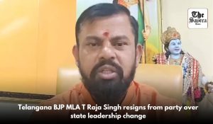 Telangana BJP MLA T Raja Singh resigns from party over state leadership change
