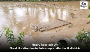 Heavy Rain lash UP: Flood like situation in Saharanpur; Alert in 14 districts