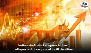 Indian stock market opens higher, all eyes on US reciprocal tariff deadline