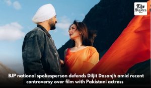 BJP national spokesperson defends Diljit Dosanjh amid recent controversy over film with Pakistani actress