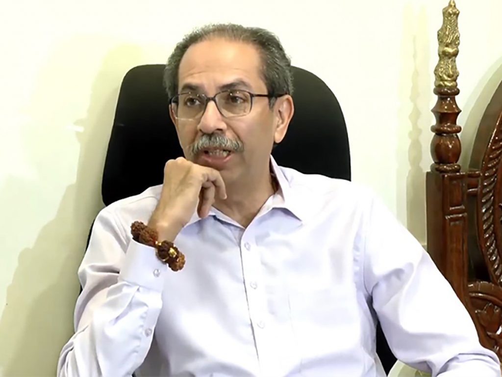 Uddhav Thackeray amid language row