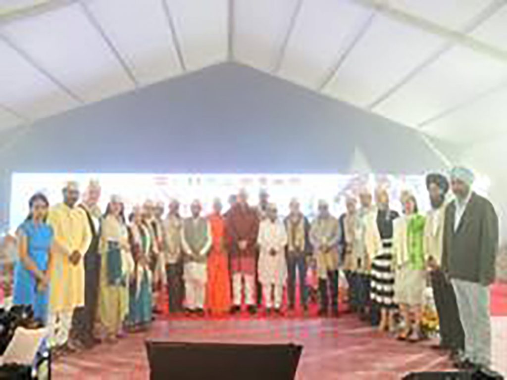 Uttarakhand CM welcomes Global envoys to Yoga Day event in Bhararisain