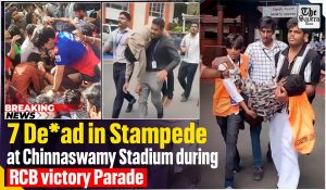 7 dead in Stampede at Bengaluru Stadium during RCB victory parade