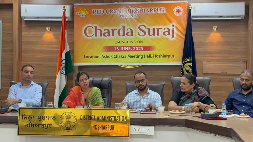 She emphasized that anyone can be a changemaker – a student, senior citizen, NGO, social group, self-help group, or any local team working to improve society. Anyone contributing in fields like education, health, environment, animal care, social justice, or community development can be part of this campaign. She added that this campaign is a big step towards especially engaging and empowering youth. It will motivate young people to take initiative at the local level, tackle civic or climate challenges, and respond in times of crisis. This way, it will help them grow personally and create strong, responsible, and inspiring leadership in society. Aashika Jain called upon interested individuals and organizations to send photos, videos, or stories of their social work to the district administration’s WhatsApp number 7380090643 or to the Facebook page “Charhda Sooraj.” These entries will be shared on social media to inspire others. She said that this campaign is not limited to just the district or state but is a larger movement. “Even a small effort can bring big change in society. Share your work, become an inspiration, and contribute to building a better society by joining ‘Charhda Sooraj’,” she said. Other officials present include Chief Minister’s Field Officer Parampreet Singh, District Education office Lalita Arora, Secretary Red Cross Society Mangesh Sood, and Joint Secretary Aditya Rana. --- ( Box) Students encouraged to take up social responsibilities as part of their holiday task Deputy Commissioner Aashika Jain appealed to students of all government, private, and aided schools in the district to become ‘changemakers’. As part of this campaign, she has given a special holiday task along with the regular holiday homework to help bring positive change in society. She encouraged students to take on small social responsibilities in their area, lane, or village. These can include Running cleanliness drives, Helping differently-abled people,Saving water and electricity, Planting trees and taking care of them or engaging in other community welfare actions. She asked students to make short video while doing these tasks and send it to the district administration’s WhatsApp number 7380090643 or Facebook page “Charhda Sooraj” by June 30. She said these videos will not only showcase their hard work but also inspire other children. She said that the students who will do outstanding work will be honored in a district-level event along with their teachers and parents.