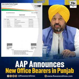 AAP Announces New Office Bearers in Punjab