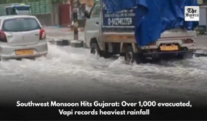 Southwest Monsoon Hits Gujarat: Over 1,000 evacuated, Vapi records heaviest rainfall
