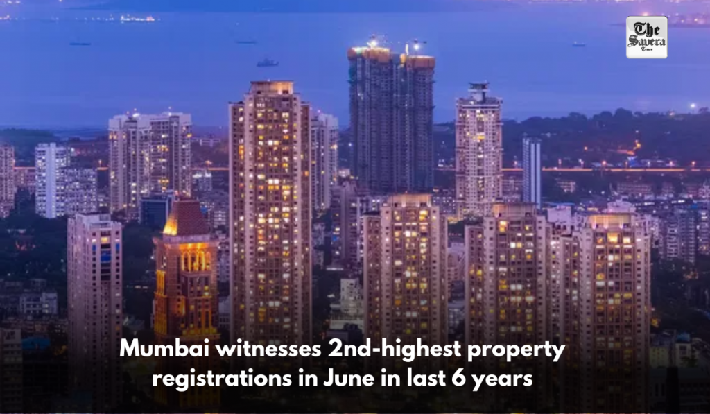 Mumbai witnesses 2nd-highest property registrations in June in last 6 years