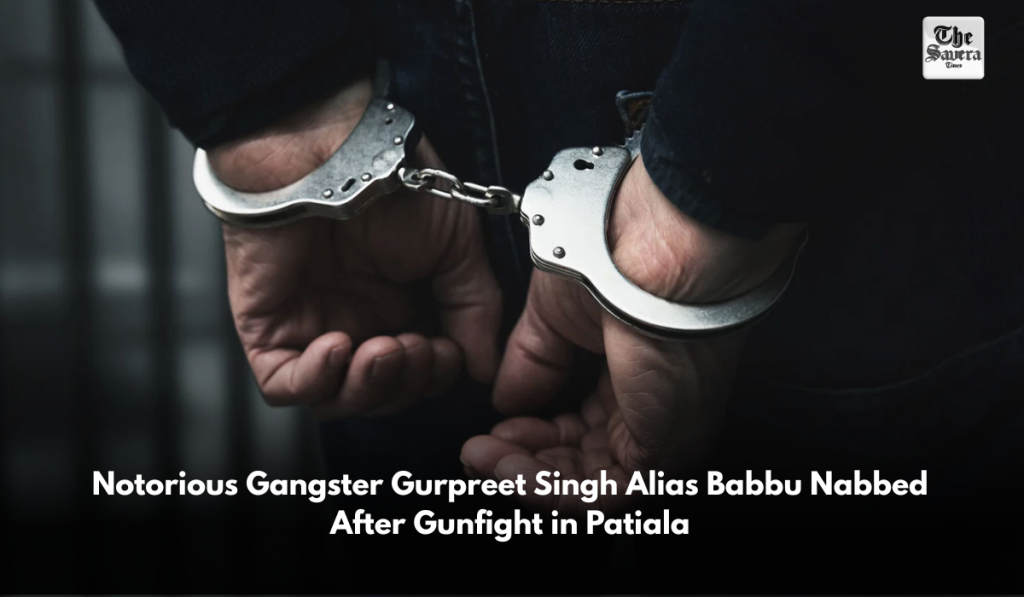 Notorious Gangster Gurpreet Singh Alias Babbu Nabbed After Gunfight in Patiala