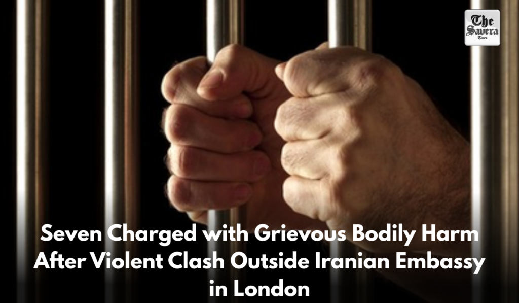 Seven Charged with Grievous Bodily Harm After Violent Clash Outside Iranian Embassy in London